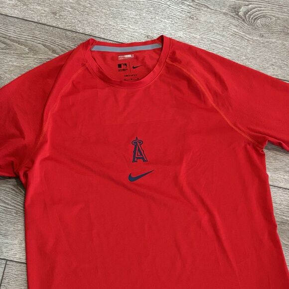 Los Angeles Angels Anaheim Nike Dri Fit Team Issue Men’s Medium Workout Athletic - Picture 2 of 7